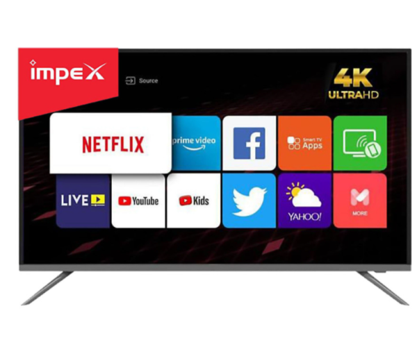 شاشة امبيكس جلوريا 85 بوصة سمارت اندرويد 11 DVBT2 A11 4K